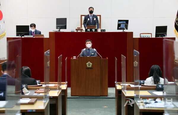 성남시의회는 12일 제275회 제1차 정례회 제2차 본회의를 열었다. /성남시의회 제공